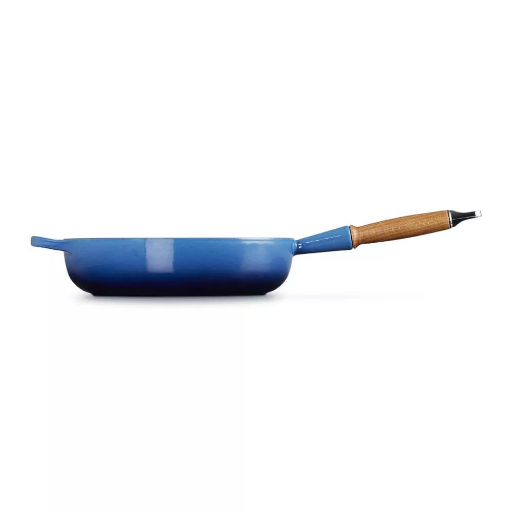 Le Creuset Signature Azure Cast Iron Saute Pan 28cm